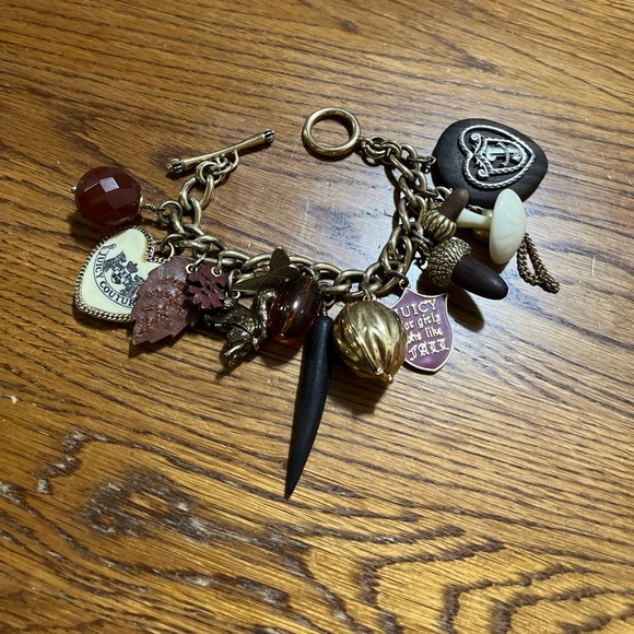 Juicy Couture vintage chunky charm bracelet